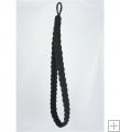 27" Braided Tieback - Black