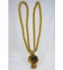 24" Pom Pom Tieback - Gold