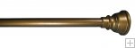 9/16" Diameter Tuscany Cafe Rod 28-48" - Coffee