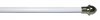 7/16" Diameter Cafe Rod 28-48" - White