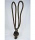 24" Pom Pom Tieback - Chocolate