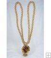 24" Pom Pom Tieback - Sand