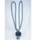 24" Pom Pom Tieback - Wedgewood