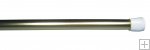 5/8" Round Tension Rod 28-48" - Brass