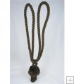 24" Pom Pom Tieback - Chocolate