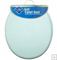 17" Soft Toilet Seat - White