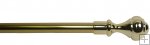 9/16" Diameter Windsor Cafe Rod 28-48" - Brass