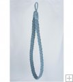 27" Braided Tieback - Wedgewood