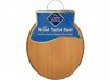 17" Wood Toilet Seat - Oak Veneer