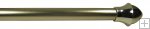 3/4" Diameter Cafe Rod 28-48" - Brass