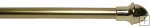 9/16" Diameter Cafe Rod 28-48" - Brass