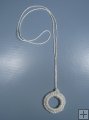 Rayon Ring Shade Pull - White (2/bag)