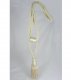 30" Tieback with 6" Tassel - Cream