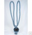 24" Pom Pom Tieback - Wedgewood