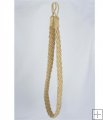 27" Braided Tieback - Sand