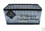 Shower Hooks - Clear