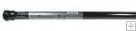 Black 1" Steel Tension Bar - 36-63"