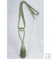 30" Tieback with 6" Tassel - Sage
