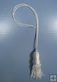 3" Tassel Shade Pull - White (2/bag)