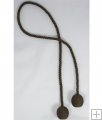 30" Ball Tieback - Chocolate