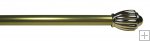 9/16" Diameter Sonoma Cafe Rod 28-48" - Brass
