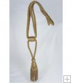 30" Tieback with 6" Tassel - Taupe