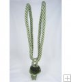 24" Pom Pom Tieback - Sage