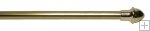 7/16" Diameter Cafe Rod 18-28" - Brass