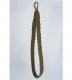 27" Braided Tieback - Chocolate