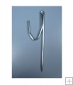 Extra Long Drapery Pin on Hook