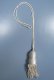 3" Tassel Shade Pull - Cream (2/bag)