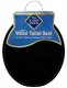 17" Wood Toilet Seat - Black